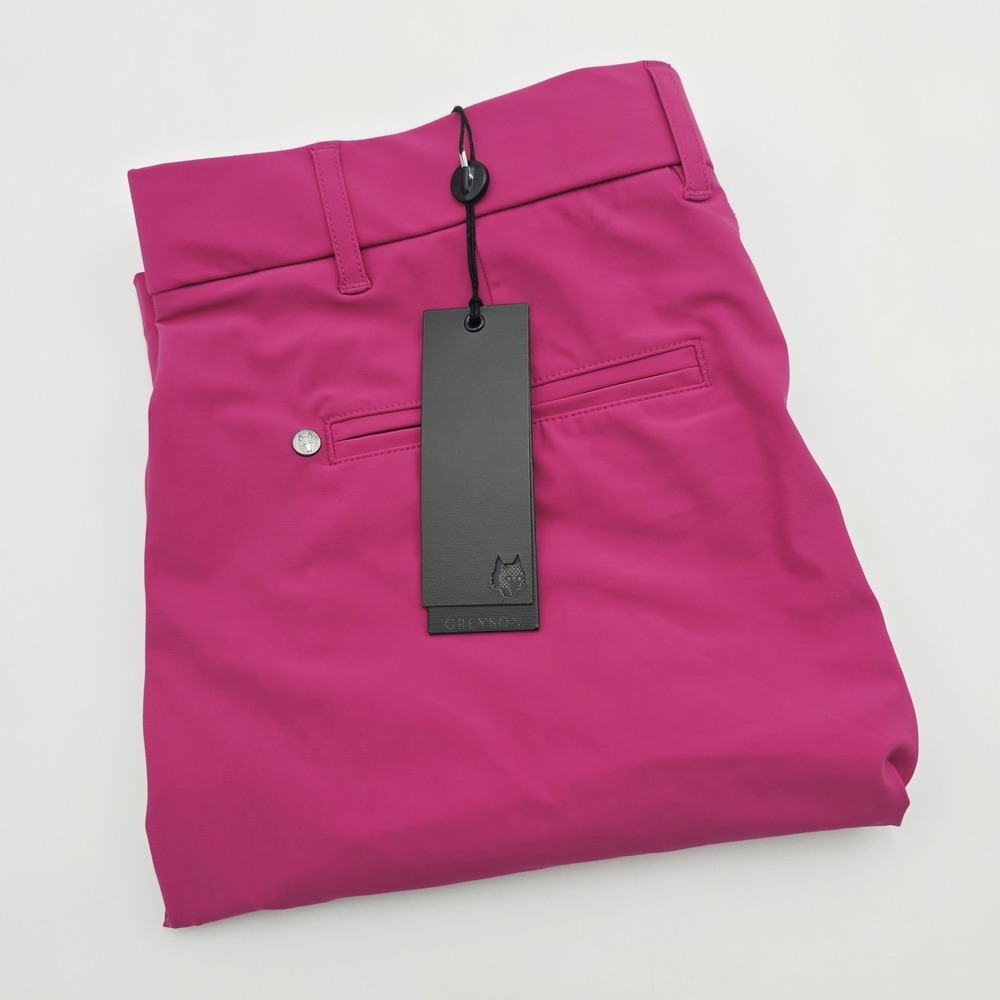 Greyson Golf Shorts Montauk Pocket Logo 30 x‎ 10 Sugarcane Pink NWT MSRP $118